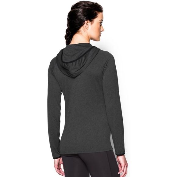 NWT Under Armour Women's Tech Long Sleeve Hooded Henley X-SMALL - Picture 3 of 3